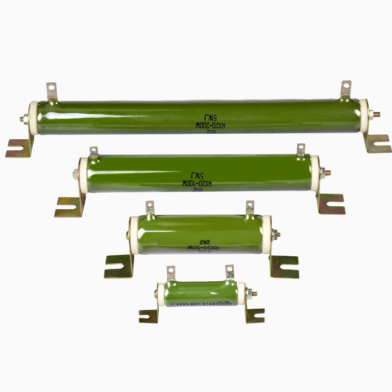 RX20 Braking Resistors Glazed Ceramic Wirewound Tube Enamel Capacitor Discharge Resistor 0