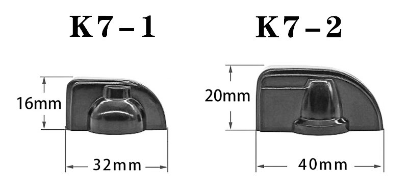BONENS K7-1 Chicken Head Guitar Knobs Screw With 18 Teeth / 6.35MM Shaft Hole Diameter 4