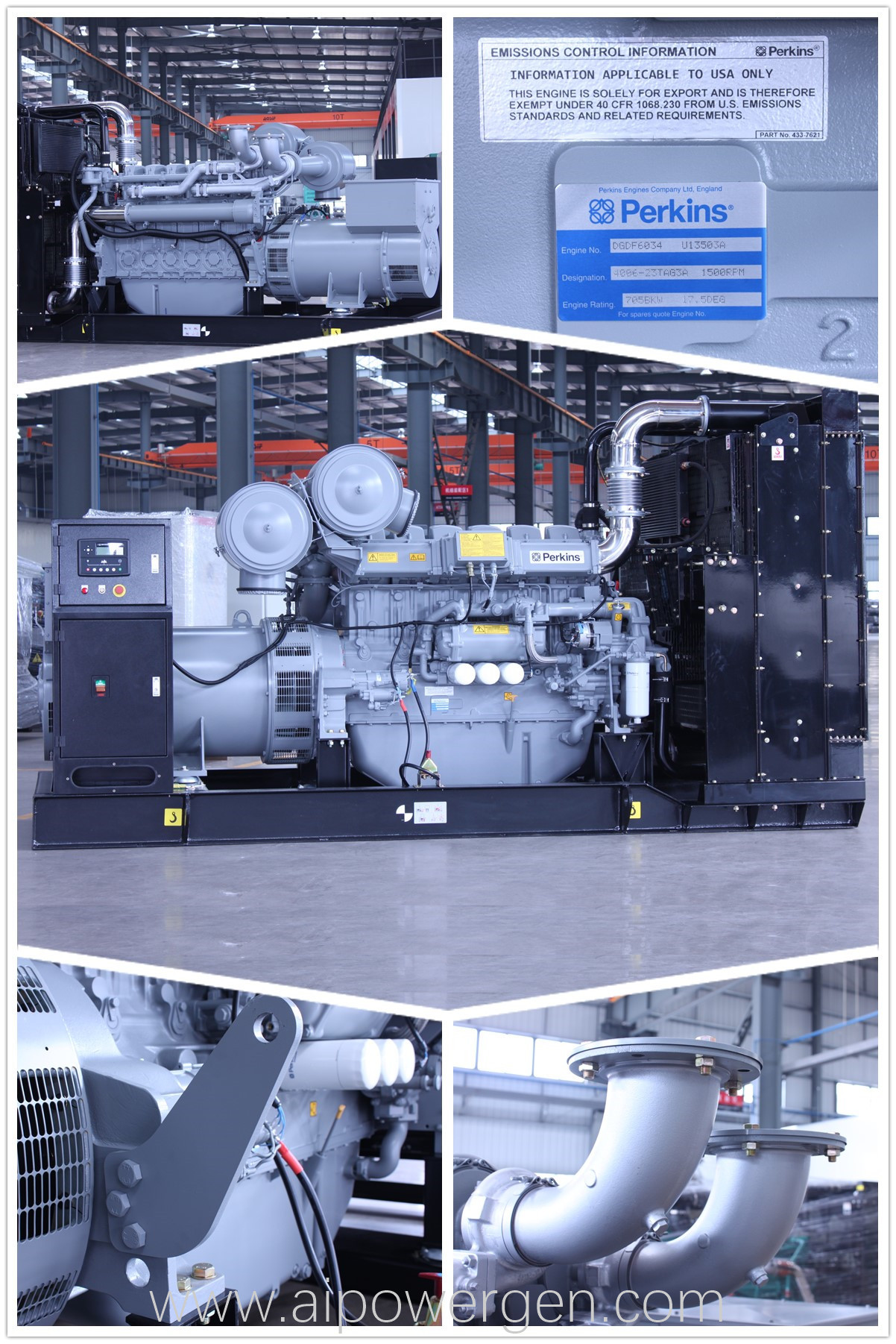 Geradores Diesel 2000 kVA para venda