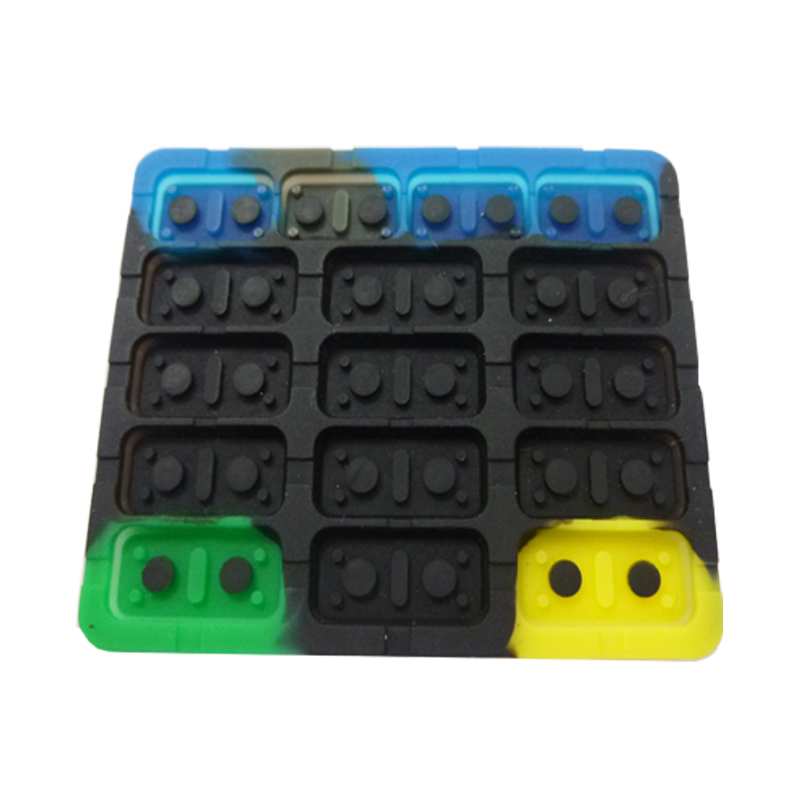 Diagram of silicone rubber back side