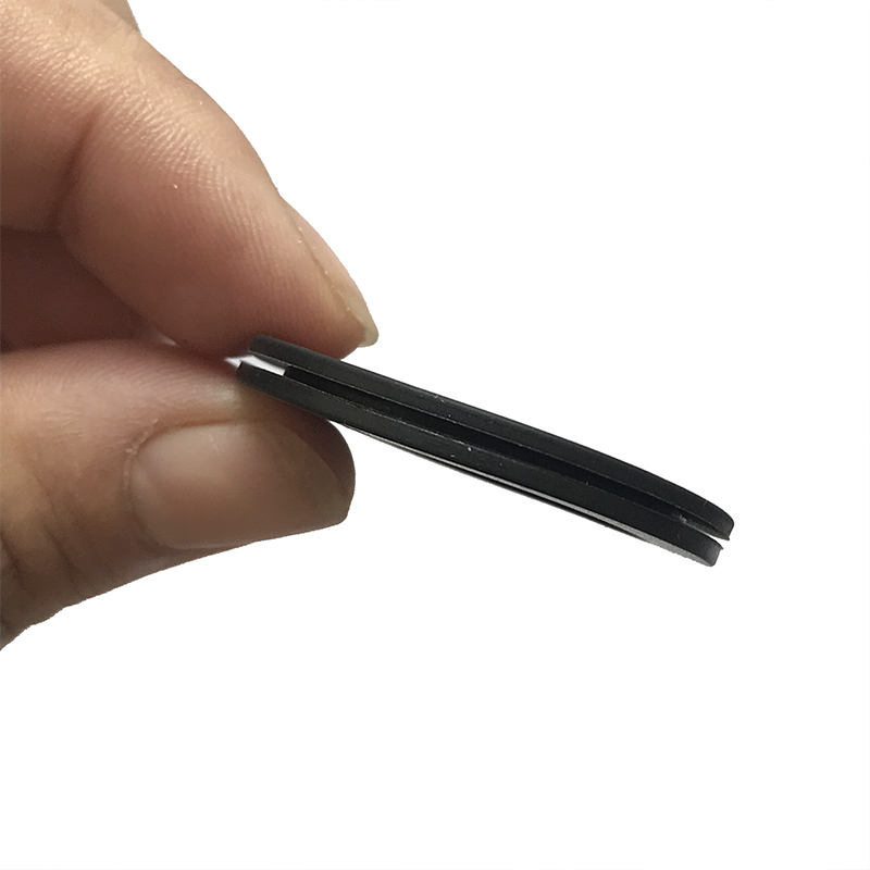 Custom round silicone 1 mm panel thickness soft rubber