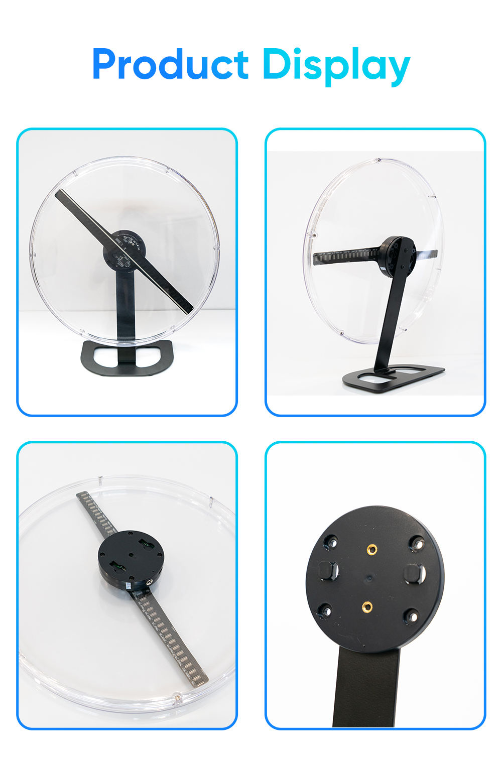 32cm Wifi 3d Hologram Projector Fan Manufacturers, Suppliers ...