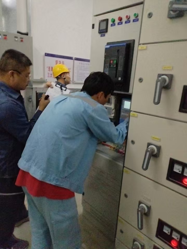 solar power control station