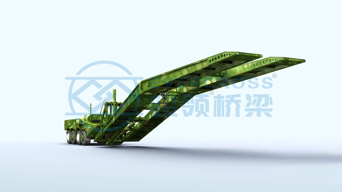 GB355B Steel Bailey Bridge Convenient Transfer Emergency Mechanized Bridge For Sale  