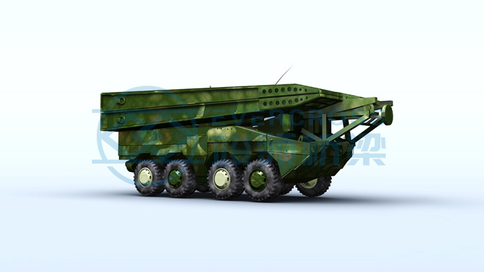 GB355B Steel Bailey Bridge Convenient Transfer Emergency Mechanized Bridge For Sale  