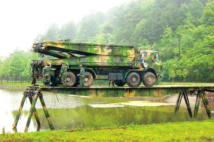 Fast Construction Emergency Mechanized Bridge For Emergency Transfer  