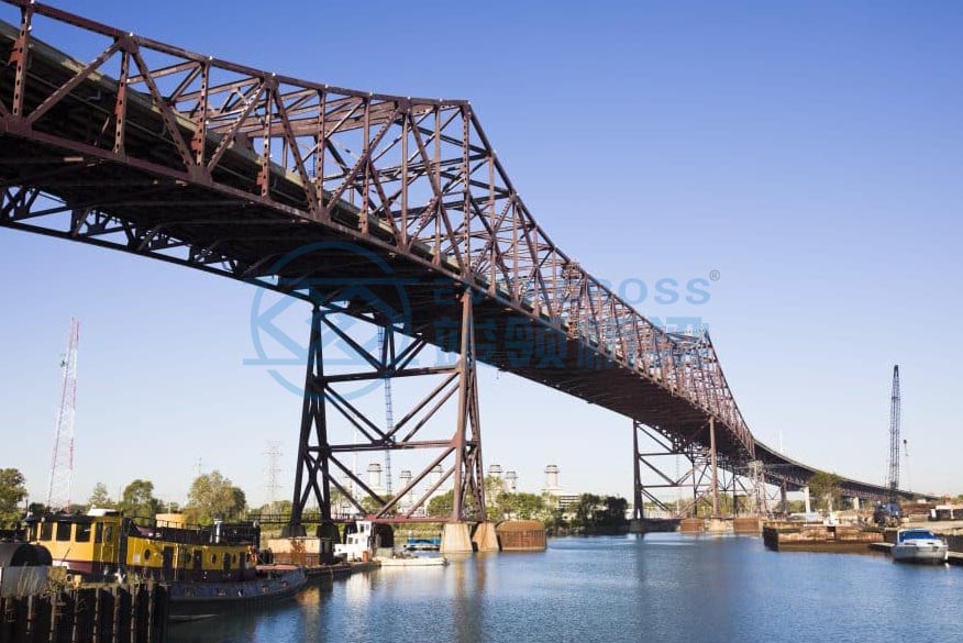 ASTM Steel Truss Bridge With Flexible Design For Railway Bridge And Highway Bridge  Steel Truss Bridge