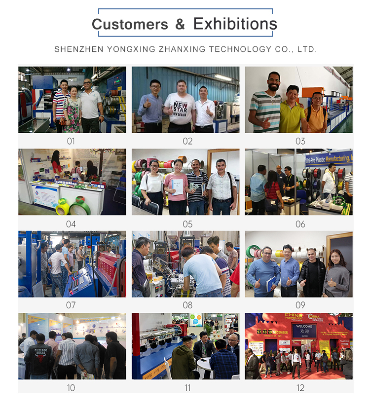 PET Extrusion Plastic Strap Production Line 9mm Single Screw 6
