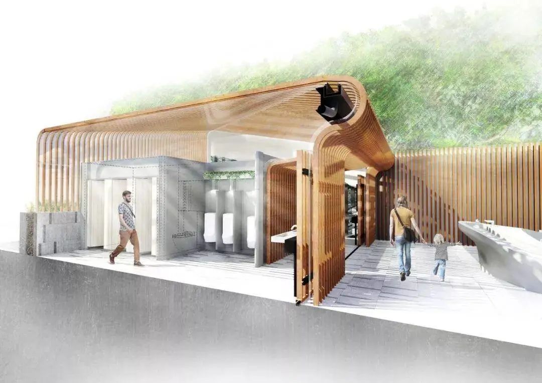 How to plan the toilets and sanitary facilities in a water park?插图