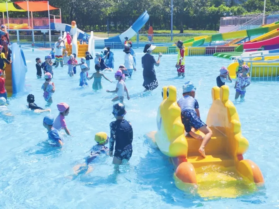 Kids water games crab park插图2