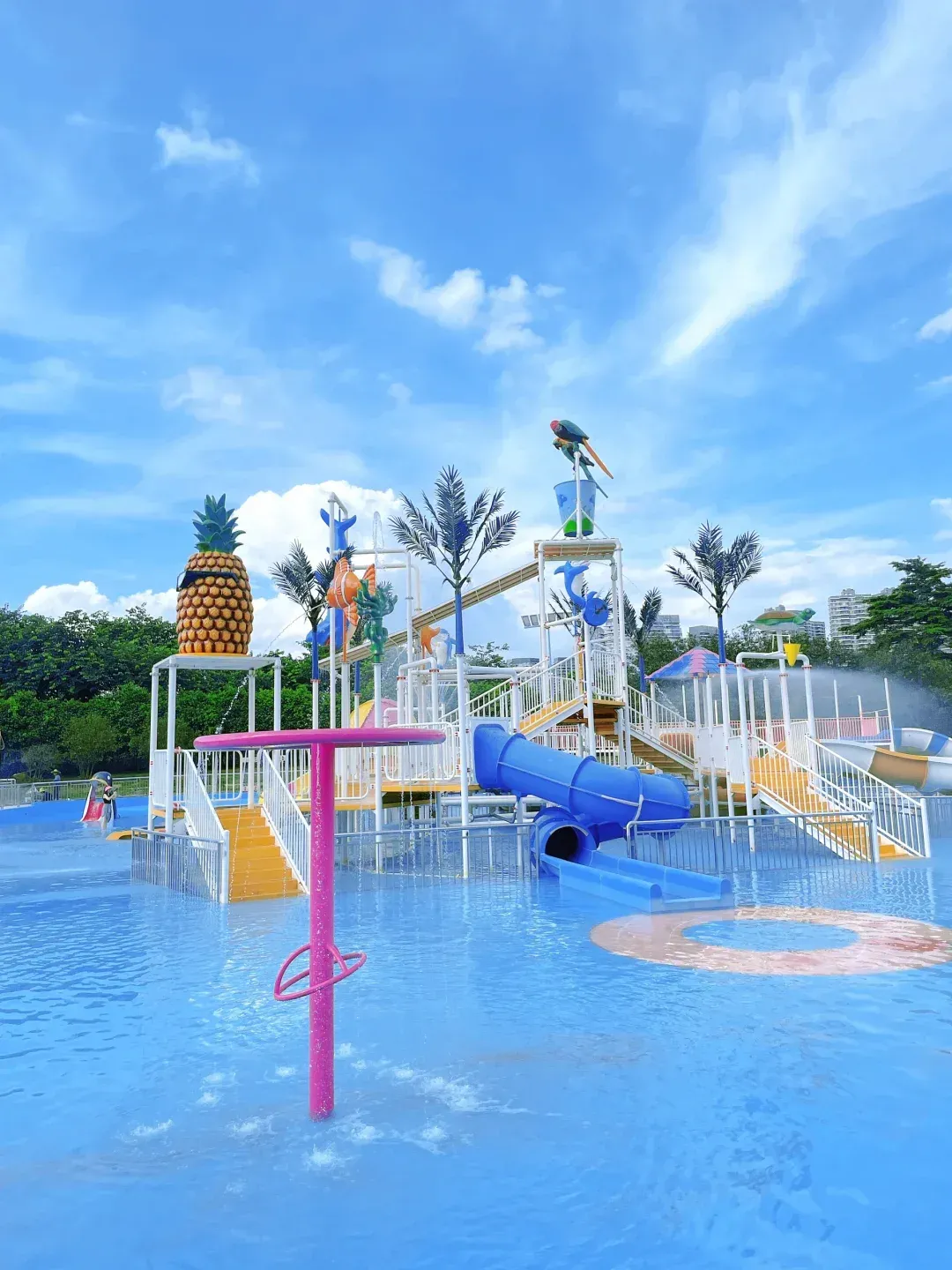 Kids water games crab park插图3
