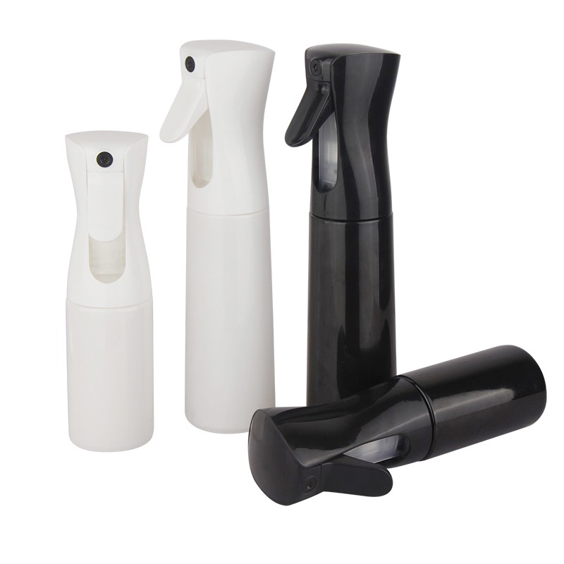 Pulvérisez la bouteille pour le pulvérisateur continu de brume fine de Suream 200ml de cheveux bouclés pour Monsieur rechargeable de plastique vide de Wate d'utilisation de salon
