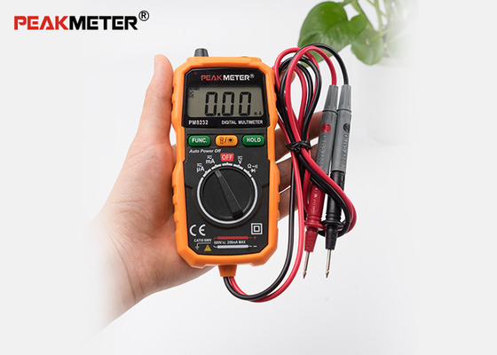 Huidige Auto de Hoge Precisie Stabiele Prestaties van de de Waaier Digitale Multimeter van gelijkstroom/AC