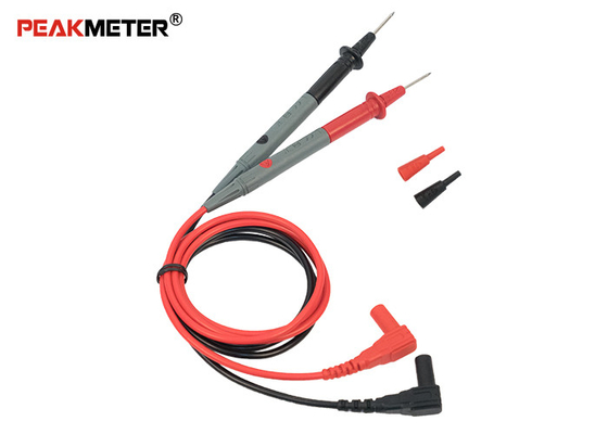 L'essai universel de multimètre de Digital sonde le silicone de la double couche 1000V/10A