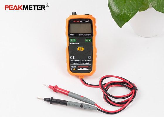 NCV Detection Handheld Digital Multimeter Auto Power Off Backlighting Function