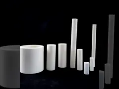 Round Alumina Ceramic Tubes Custom Design For Temperature Applications