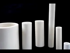 Heat Treat Alumina Ceramic Tube 92% 95% For Protective Casing