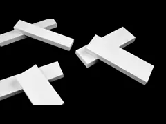 Excellent Corrosion Resistance Alumina Ceramic Wear Tiles For Heavy Duty Applications